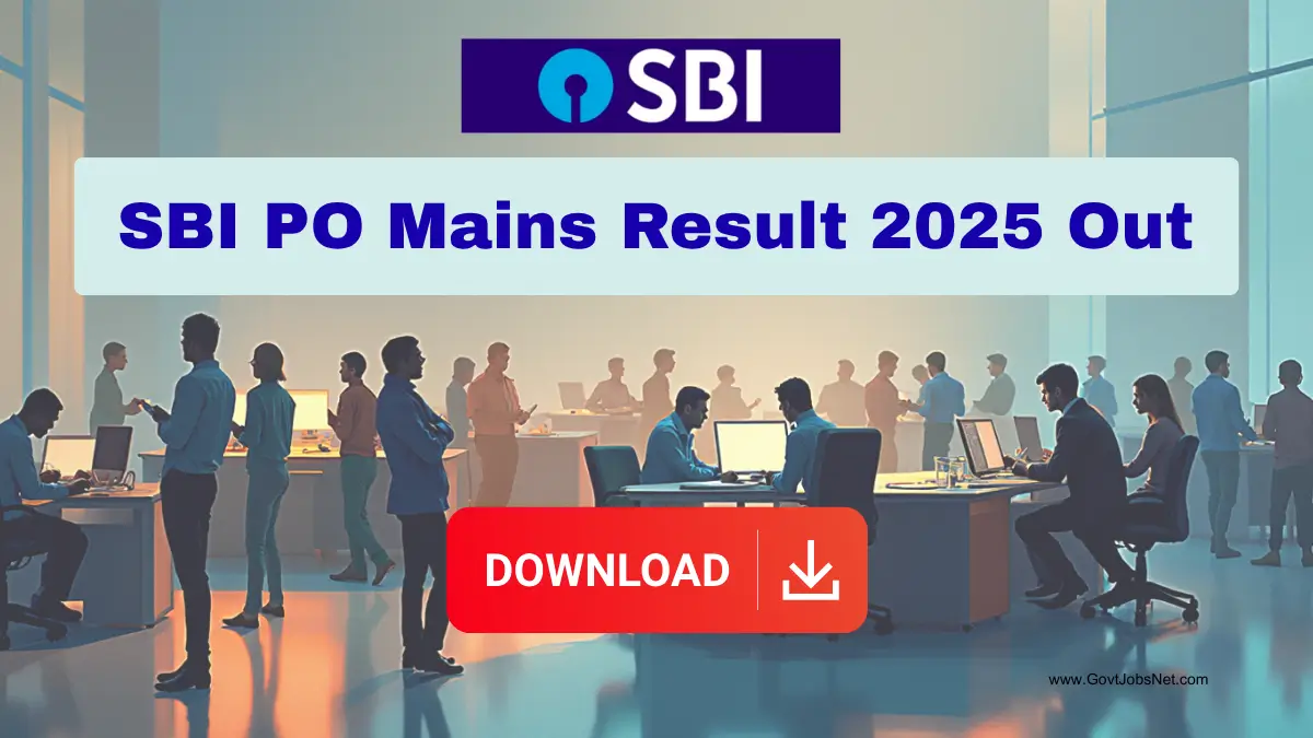 SBI PO Mains Result 2025 Out – Check Roll Numbers of Shortlisted Candidates for Phase 3 Psychometric Test SBI PO Mains Result 2025 Out – Check Roll Numbers of Shortlisted Candidates for Phase 3 Psychometric Test